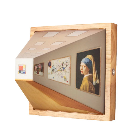 3D Illusion Wall Art Light Panel, Rechargeable