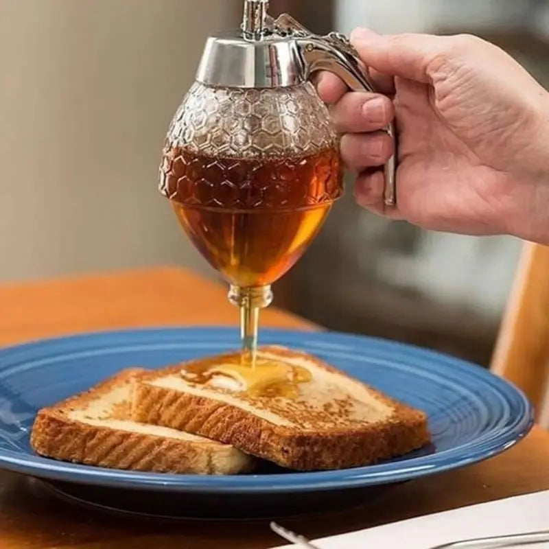 Honey Dispenser with Trigger and Honeycomb Body, view 3