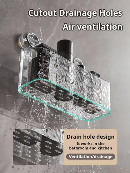 No Drill Suction Shower Caddy, Small or Large, view 5