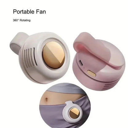 Bladeless Clip On Portable Fan, Three Speeds, view 9
