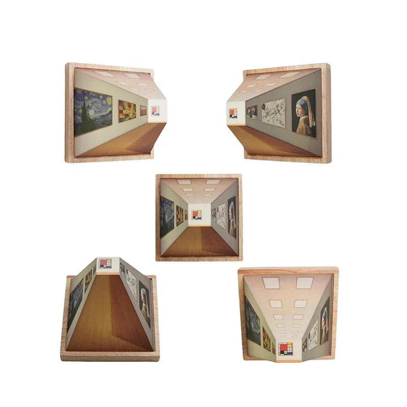 3D Illusion Wall Art Light Panel, Rechargeable, view 3