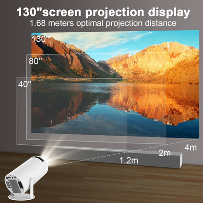 Portable HD Projector with Built In Streaming Apps, view 6