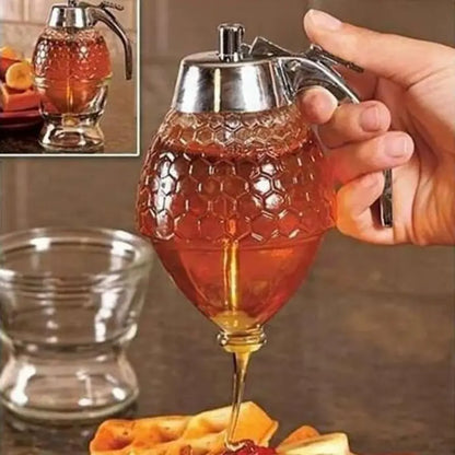 Honey Dispenser with Trigger and Honeycomb Body, view 4