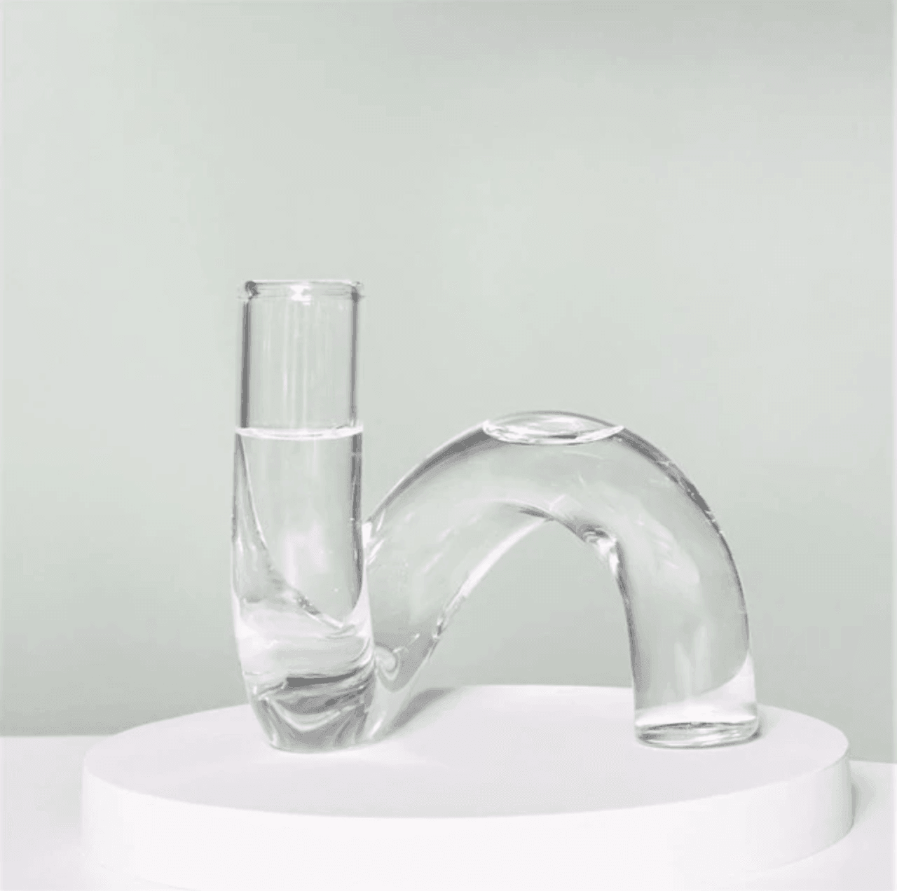 Blown Glass Loop Vase for Plant Cuttings, view 22