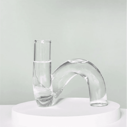 Blown Glass Loop Vase for Plant Cuttings, view 22