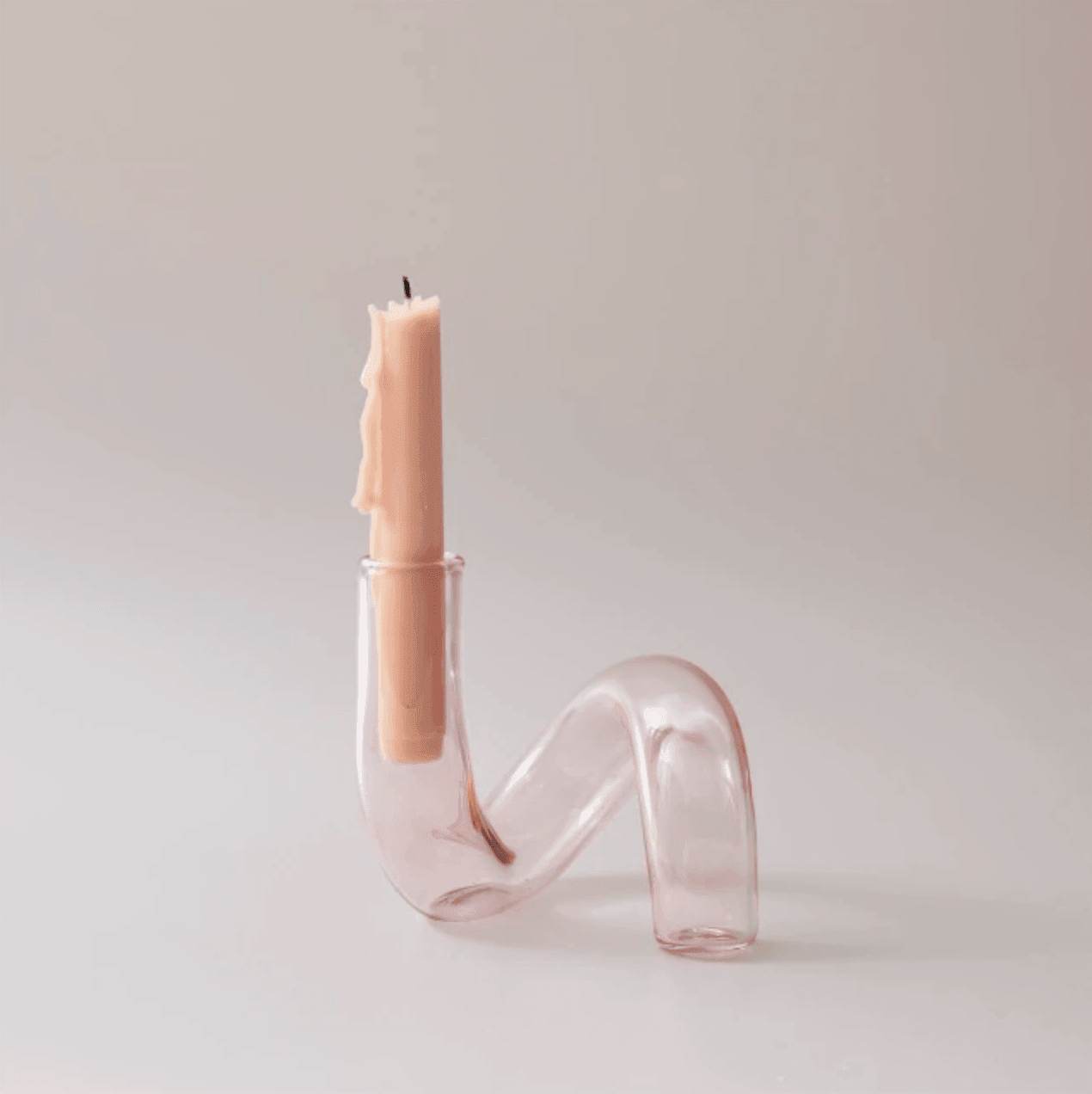 Blown Glass Loop Vase for Plant Cuttings, view 12