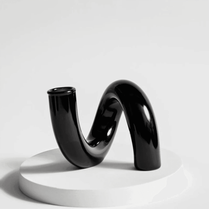 Blown Glass Loop Vase for Plant Cuttings, view 19