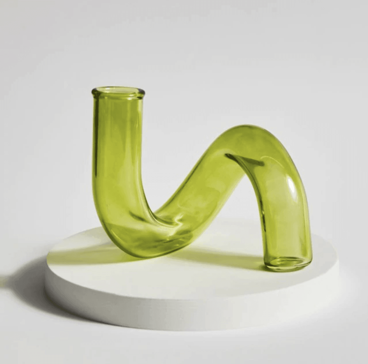 Blown Glass Loop Vase for Plant Cuttings, view 5