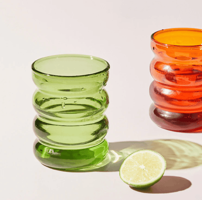 Hand Blown Bubble Glass Cups, 10 oz, view 10