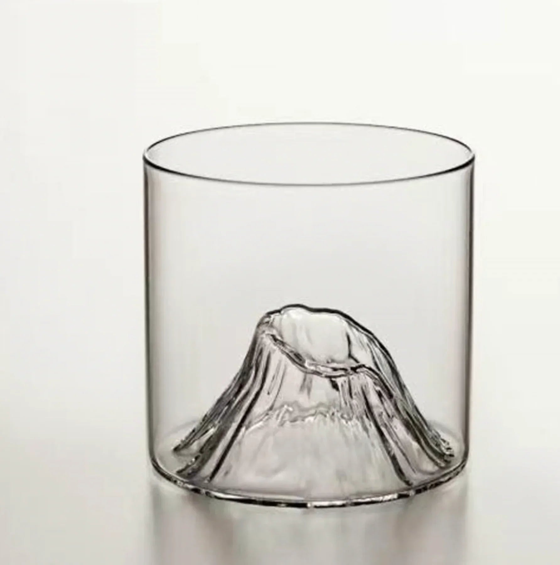 Handmade Japanese Whiskey Glass with Wooden Box
