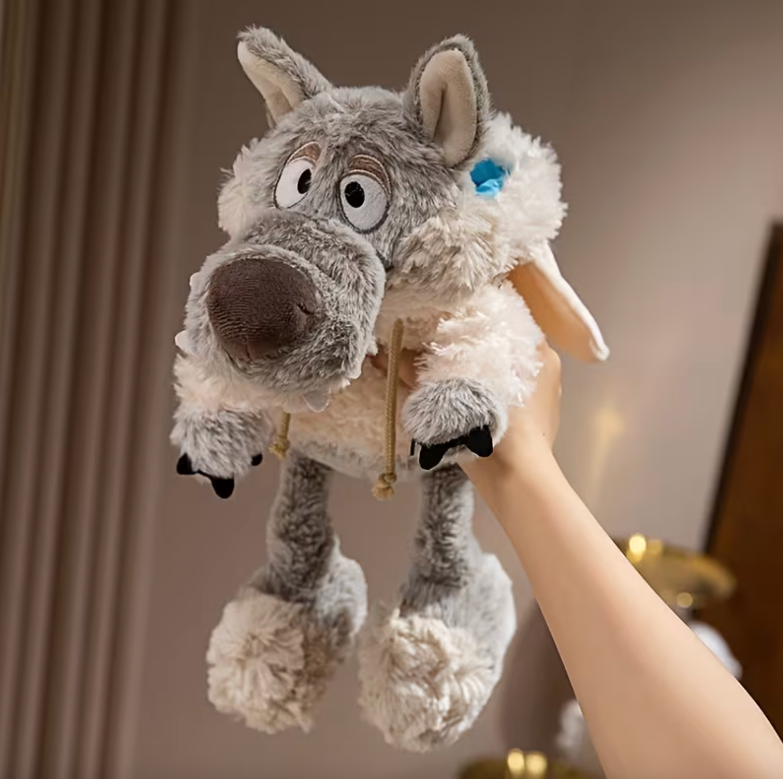 Wolf in Sheep Costume Plush, Two Sizes, view 3