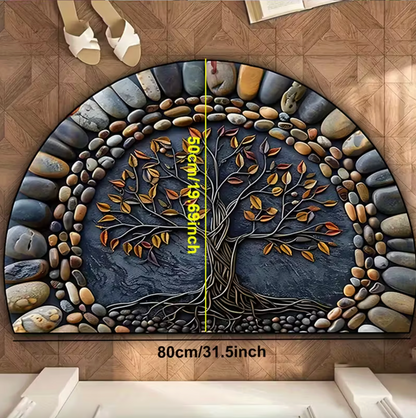 Tree of Life Stone Print Mat, Two Sizes, view 4