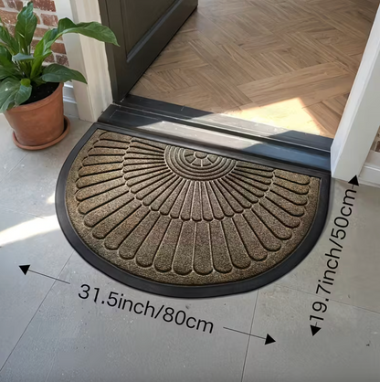 Half Moon Door Mat with Rubber Backing, Two Sizes, view 6