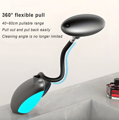 Pull Out Sink Faucet with Temperature Color Light, view 6