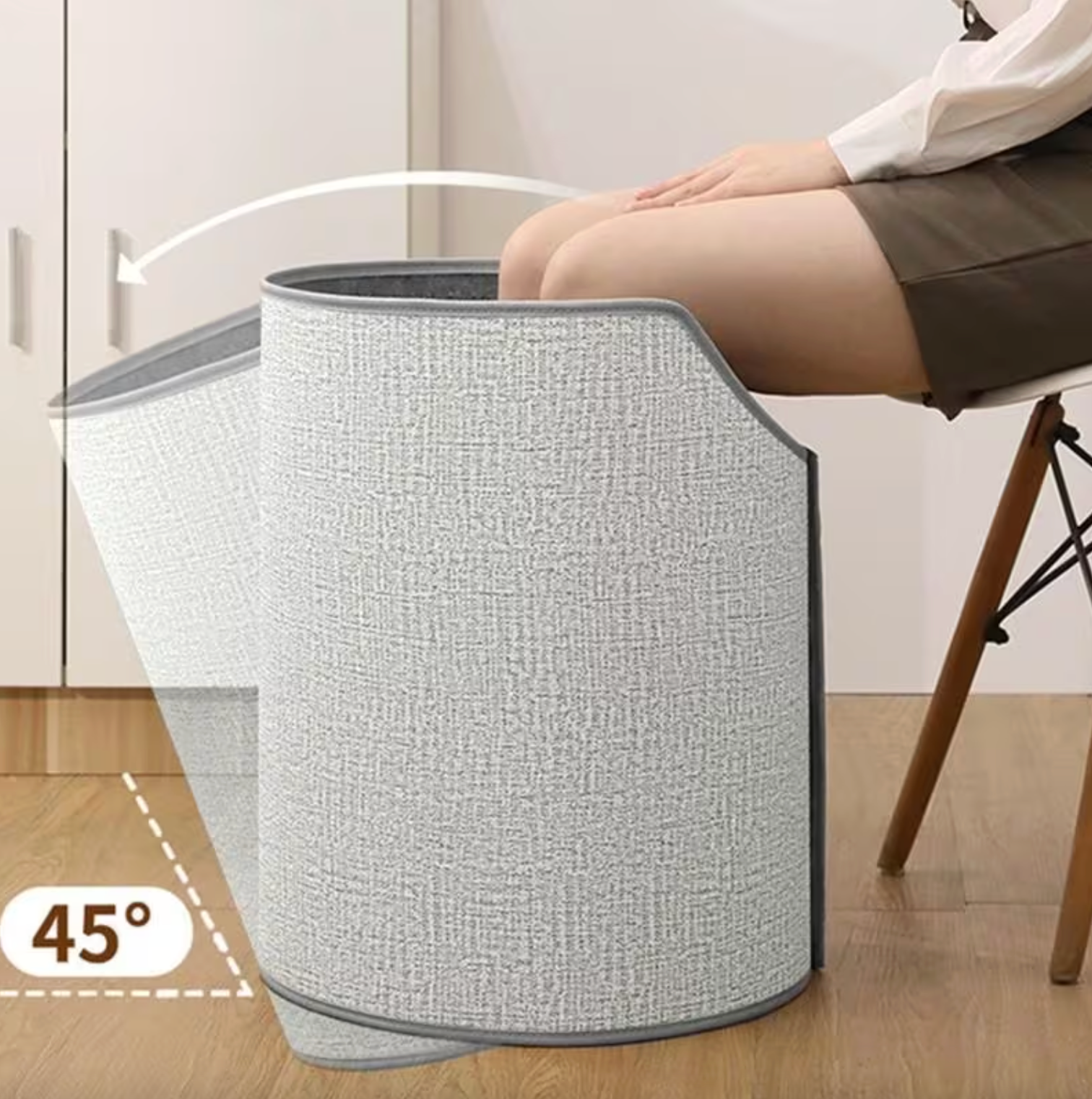 Under Desk Heated Foot Warmer with Timer, 3 Levels, view 5