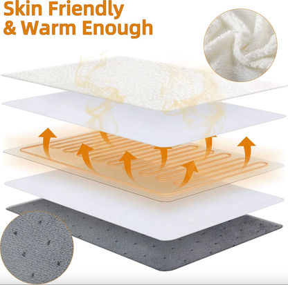 Electric Heated Foot Warmer with Six Heat Levels, view 3
