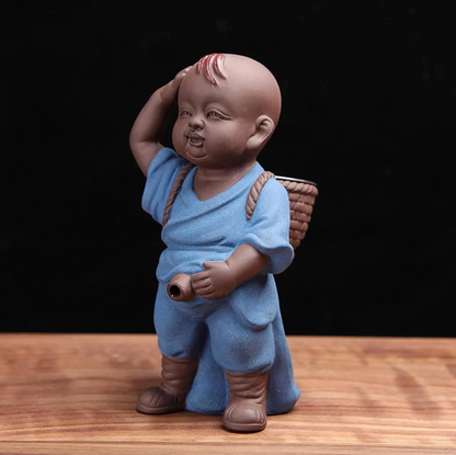 Novelty Monk Tea Infuser with Steel Strainer