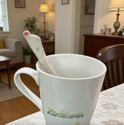 Ceramic Leg Shaped Reusable Drinking Straw, view 2