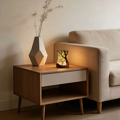 Battery Ambient Lamp with Tree Branch Shadows, view 6