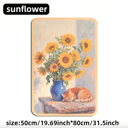 Adhesive Cat Scratching Board with Art Print, view 10