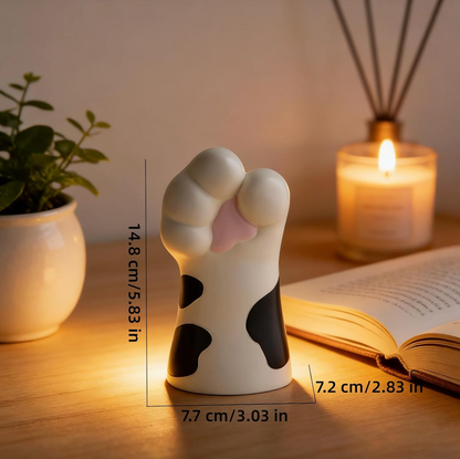 Paw Shaped Ceramic Bud Vase, 5.8 in Tall, view 11