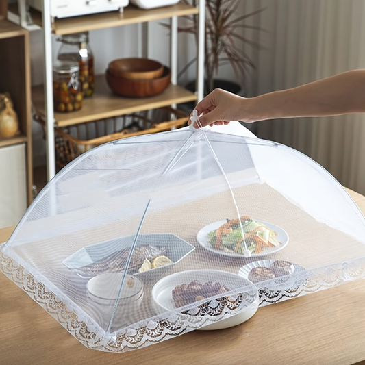 Pop Up Mesh Food Cover for Outdoor Tables