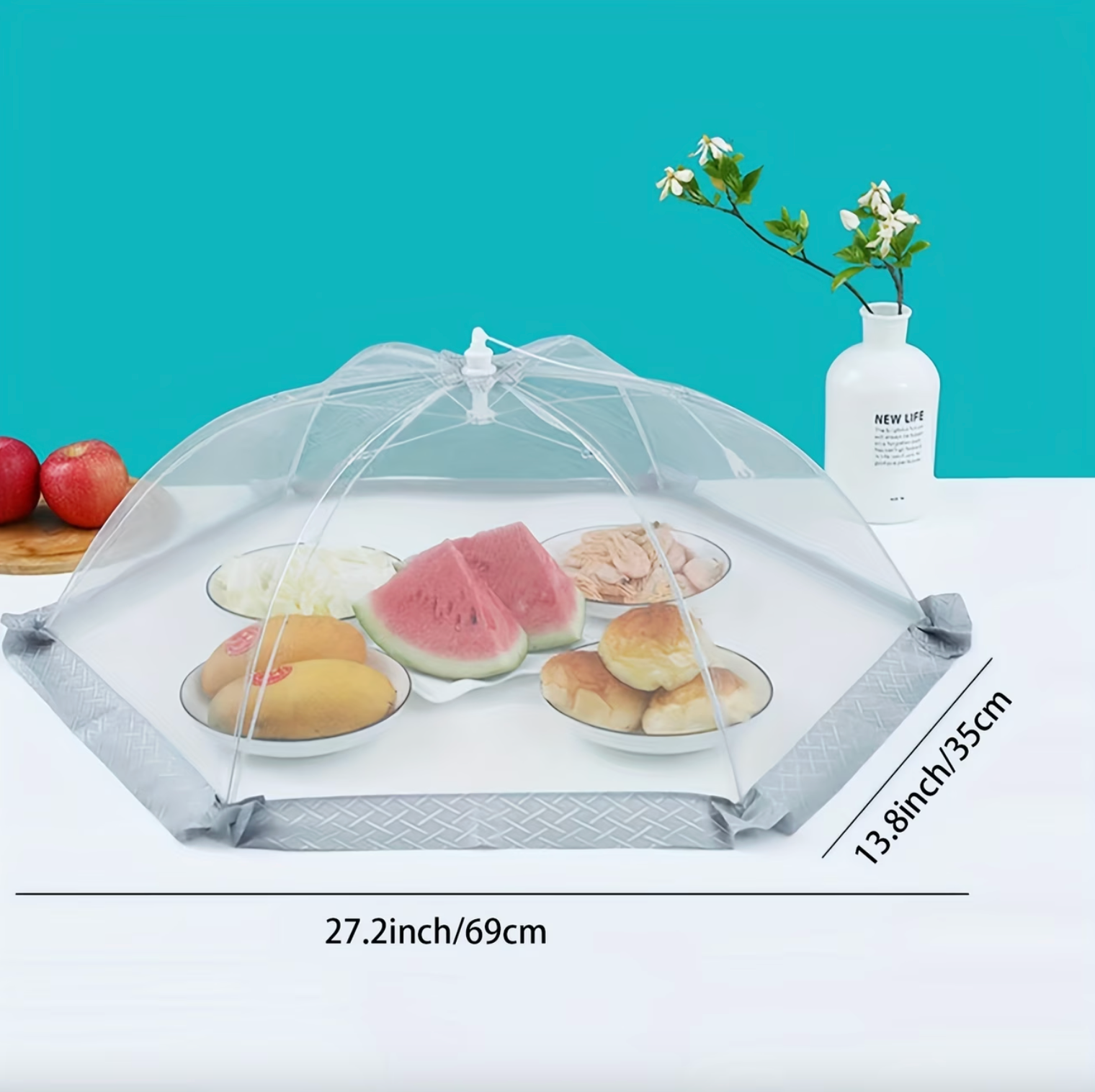 Pop Up Mesh Food Cover for Outdoor Tables, view 14