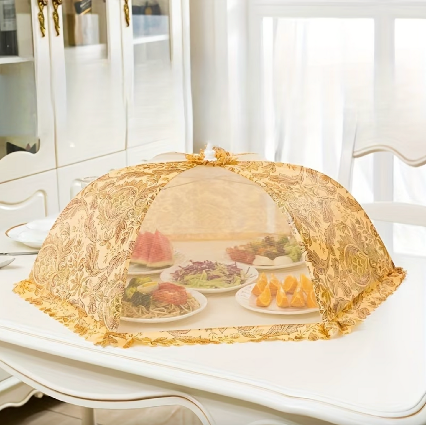 Pop Up Mesh Food Cover for Outdoor Tables, view 6