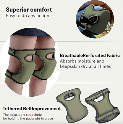 Gardening Knee Pads with Pressure Relief Opening, view 13
