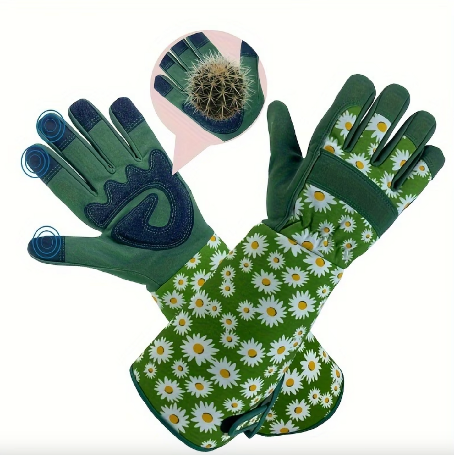 Long Sleeve Rose Pruning Gloves with Reinforced Palm, view 10