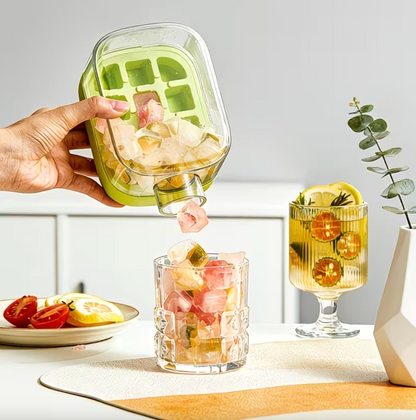 Ice Cube Maker Water Bottle with Press Release, view 6