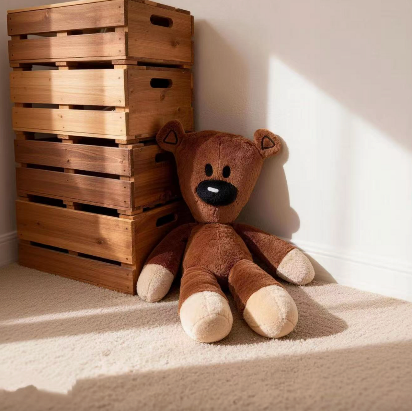 Giant Long Leg Plush Teddy Bear, 31.5 or 39.4 in, view 4