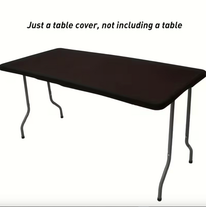 Stretch Fitted Table Cover for 6 ft Folding Tables, view 8