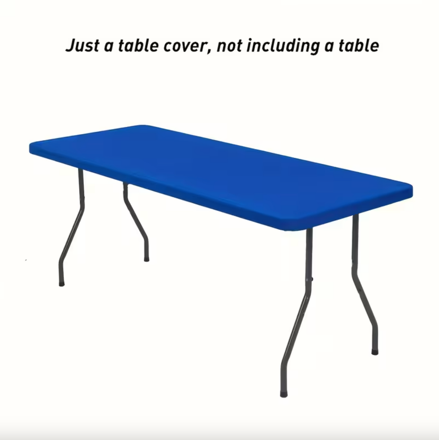 Stretch Fitted Table Cover for 6 ft Folding Tables, view 10
