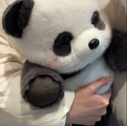 Panda Plush Toy, 11.8 in Chunky Sitting Size, view 4
