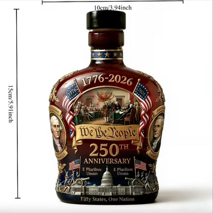 American 250th Anniversary Decanter, 8.45 oz, view 3