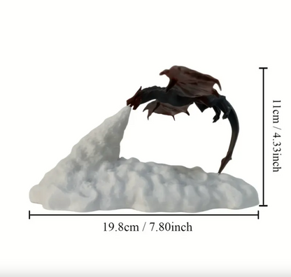 LED Dragon Lamp with Flame Effect, USB Powered, view 8