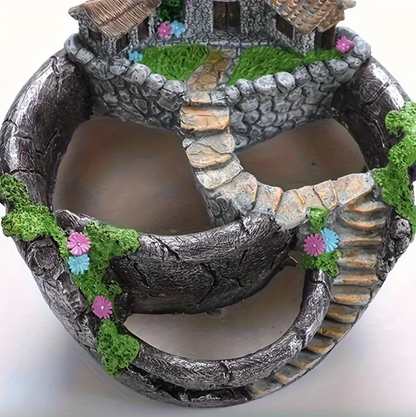 Three Tier Castle Courtyard Planter for Succulents, view 6
