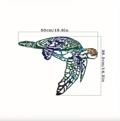 Metal Marine Life Wall Art, Four Ocean Designs, view 12