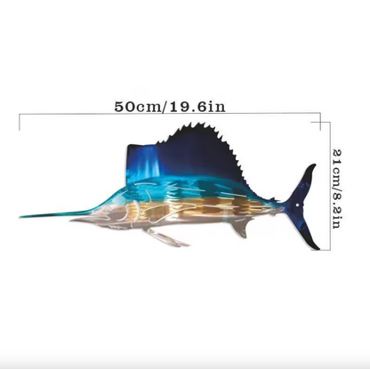 Metal Marine Life Wall Art, Four Ocean Designs, view 14