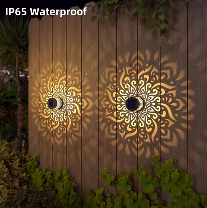 Solar Mandala Projection Lanterns, Set of 2, view 3