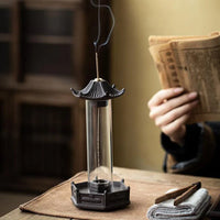 Hexagonal Pavilion Backflow Incense Burner