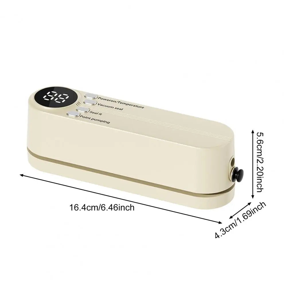 Cordless Handheld Vacuum Sealer for Food Bags, view 7