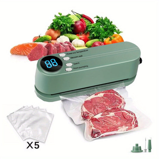 Cordless Handheld Vacuum Sealer for Food Bags, view 2