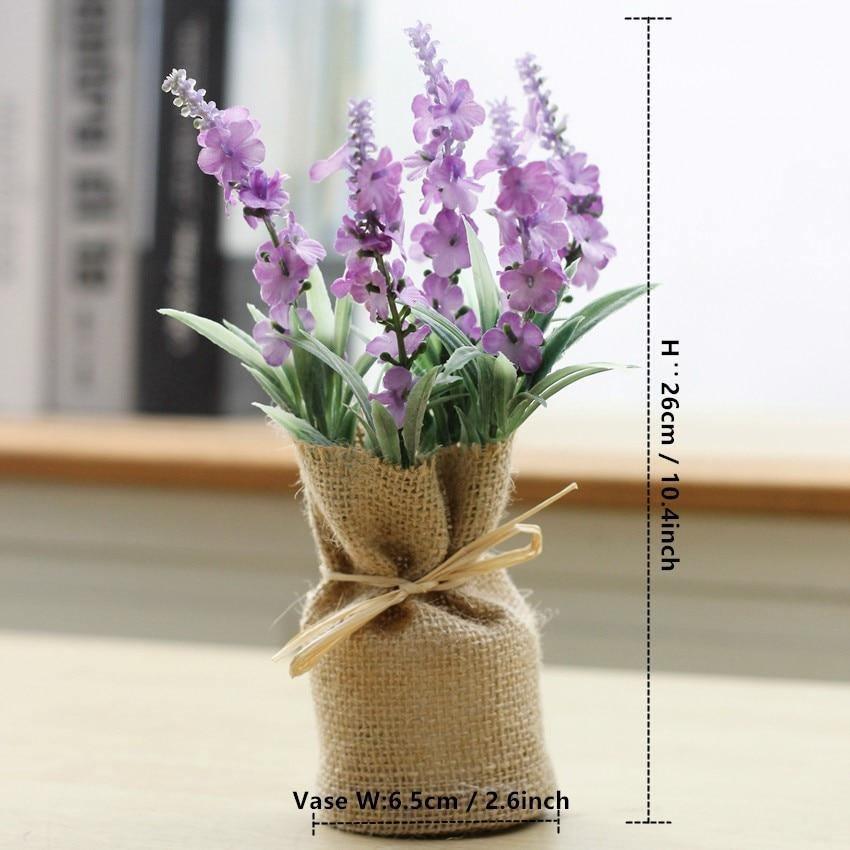 Magnetic Faux Plants in Burlap Sacks, Set of 4, view 12