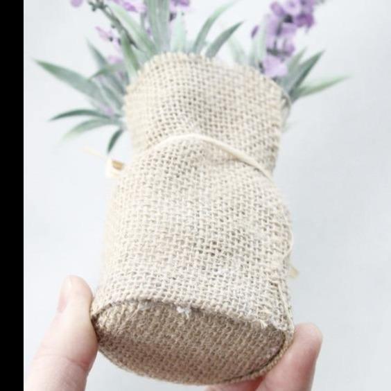 Magnetic Faux Plants in Burlap Sacks, Set of 4, view 17