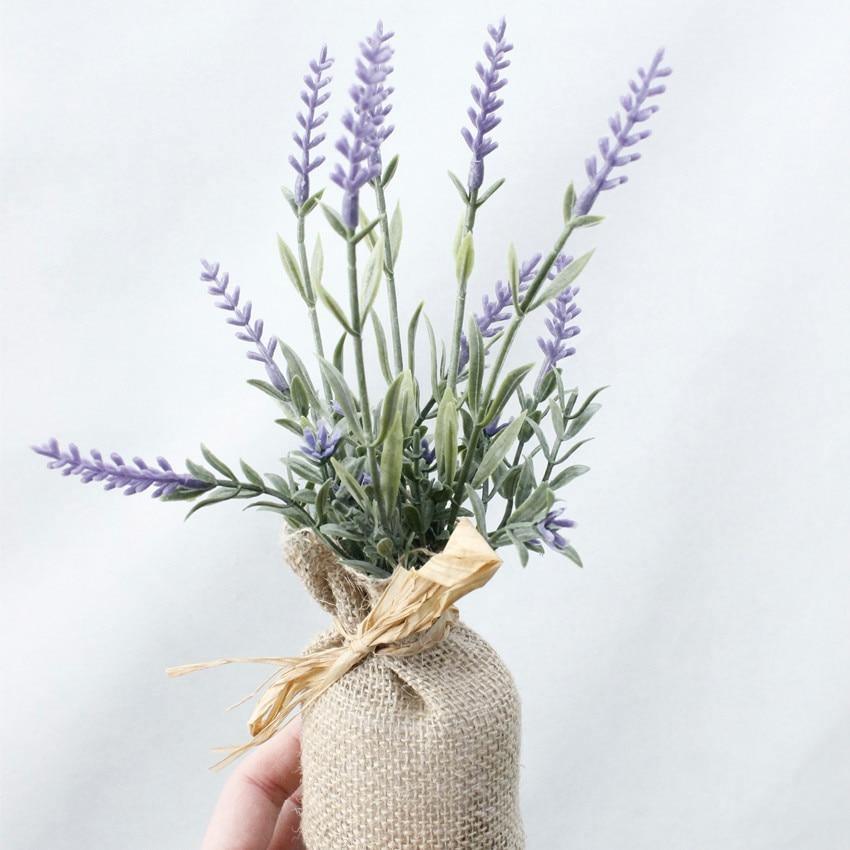 Magnetic Faux Plants in Burlap Sacks, Set of 4, view 18
