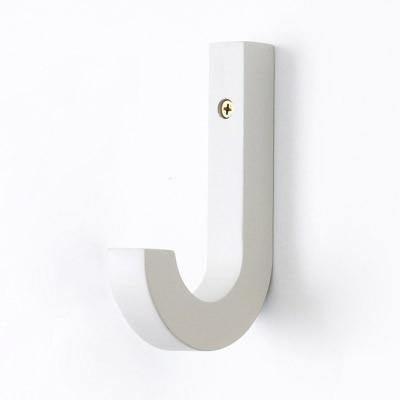 Birch Wood J Hook Wall Hooks, Single or Pair, view 7