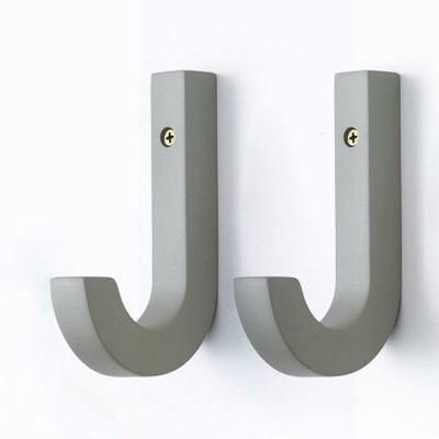 Birch Wood J Hook Wall Hooks, Single or Pair, view 9