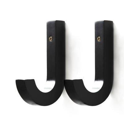 Birch Wood J Hook Wall Hooks, Single or Pair, view 12